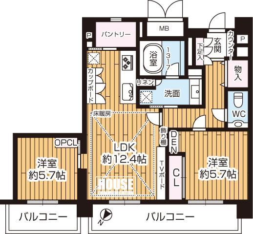 2LDK apartment in Toshima Ward, Tokyo - Photo 1