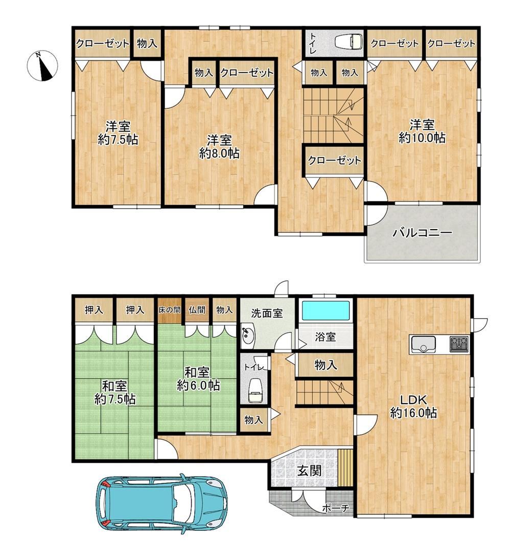 5LDK house in Tarumi Ward, Kobe, Hyogo - Photo 1