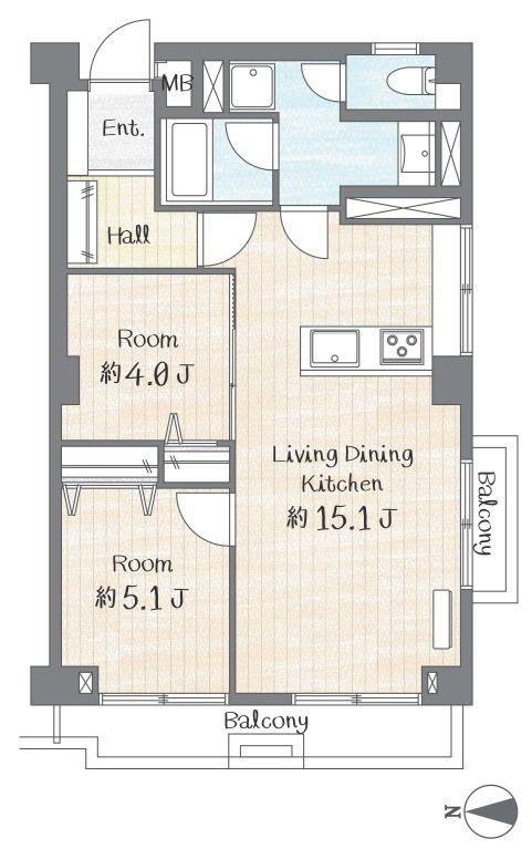 3LDK apartment in Ota Ward, Tokyo - Photo 1