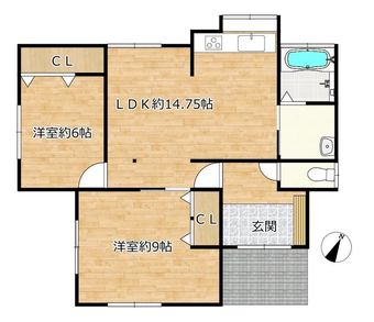 2LDK house in Nakatsu