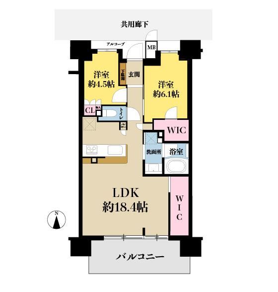 2LDK apartment in Tsurumi Ward, Osaka - Photo 1