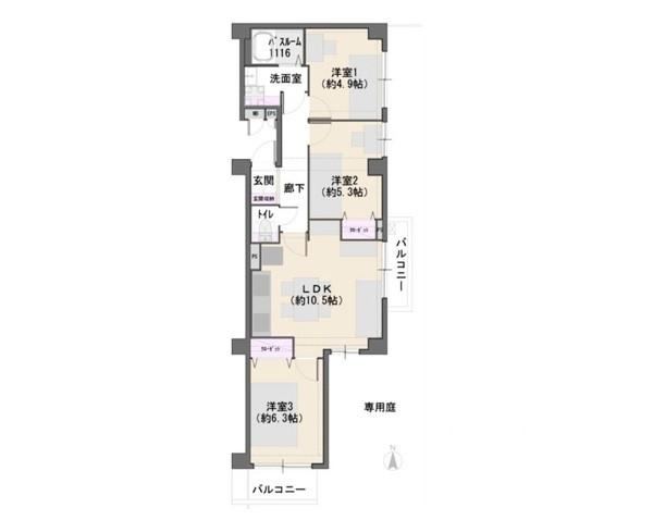 3LDK apartment in Totsuka Ward, Yokohama, Kanagawa - Photo 1