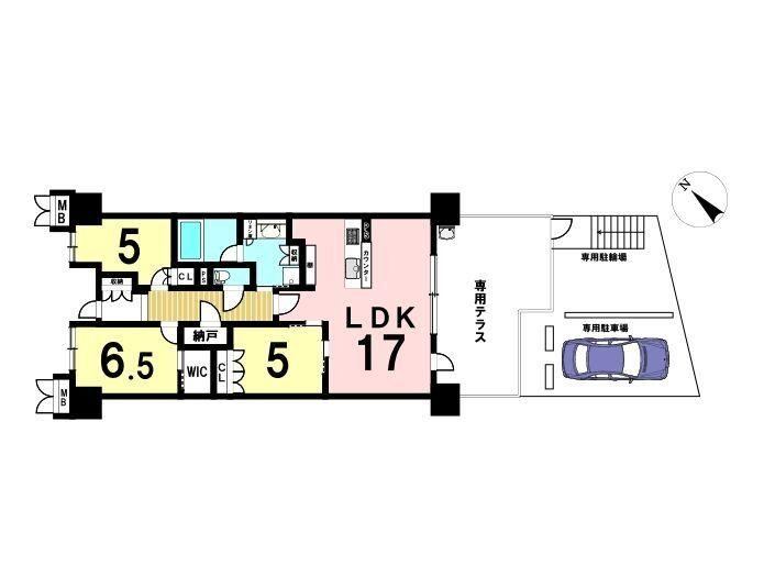 3LDK+S apartment in Midori Ward, Nagoya, Aichi - Photo 1