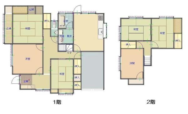 6DK house in Wakayama, Wakayama - Photo 1