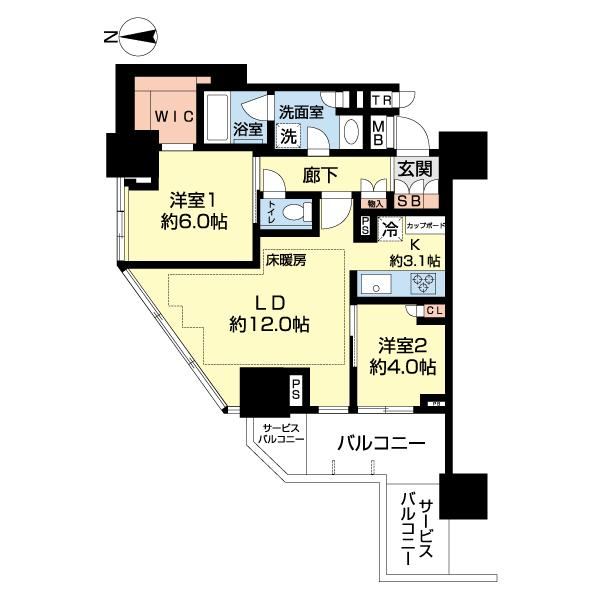 2LDK apartment in Toshima Ward, Tokyo - Photo 1
