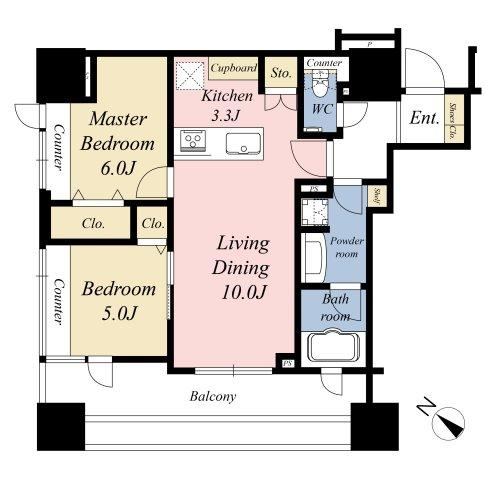 2LDK apartment in Shibuya Ward, Tokyo - Photo 1
