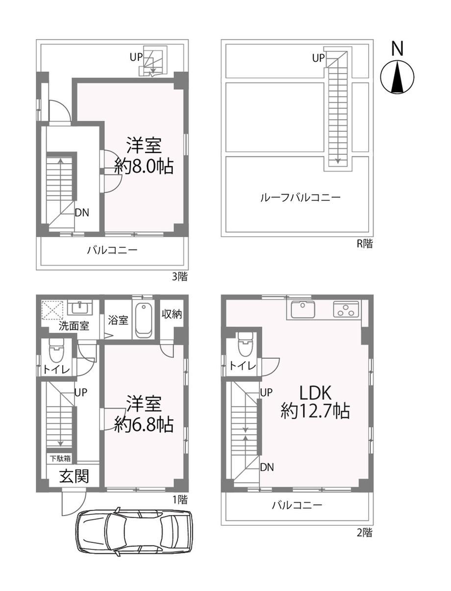 2LDK house in Ota Ward, Tokyo - Photo 1
