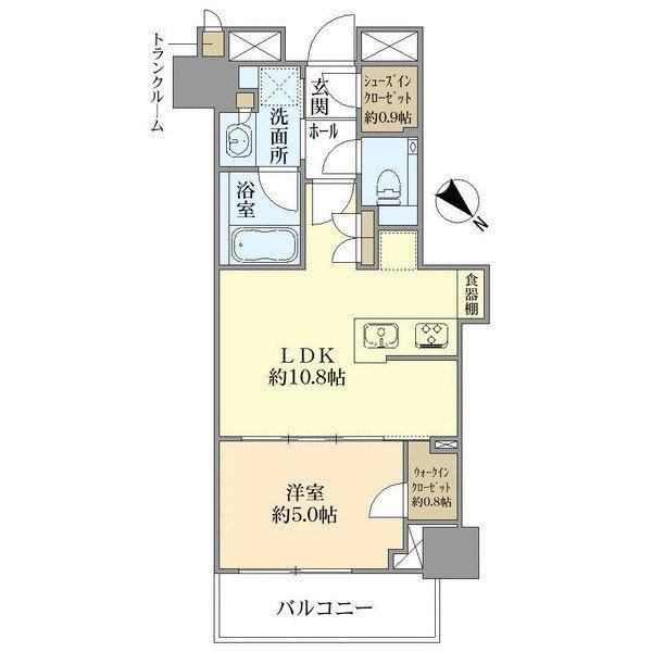 1LDK apartment in Chuo Ward, Tokyo - Photo 1