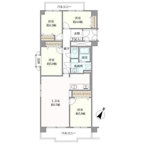 4LDK apartment in Kawanishi, Hyogo - Photo 1