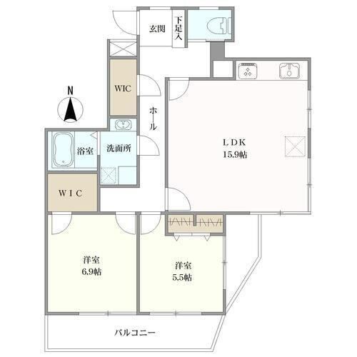 2LDK apartment in Shiki, Saitama - Photo 1