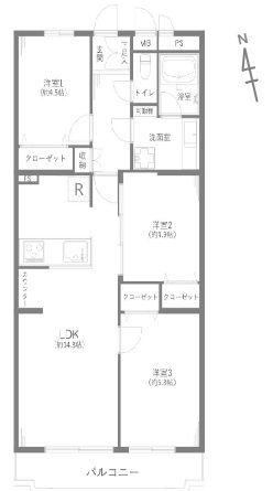 3LDK apartment in Ichikawa, Chiba - Photo 1