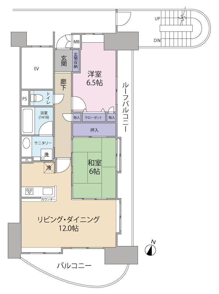 2LDK apartment in Chuo Ward, Niigata - Photo 1