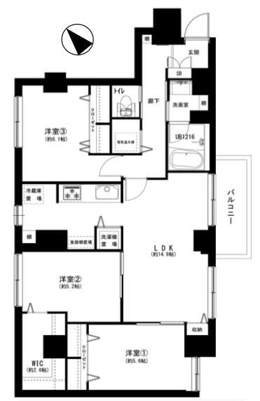 3LDK apartment in Bunkyo Ward, Tokyo - Photo 1