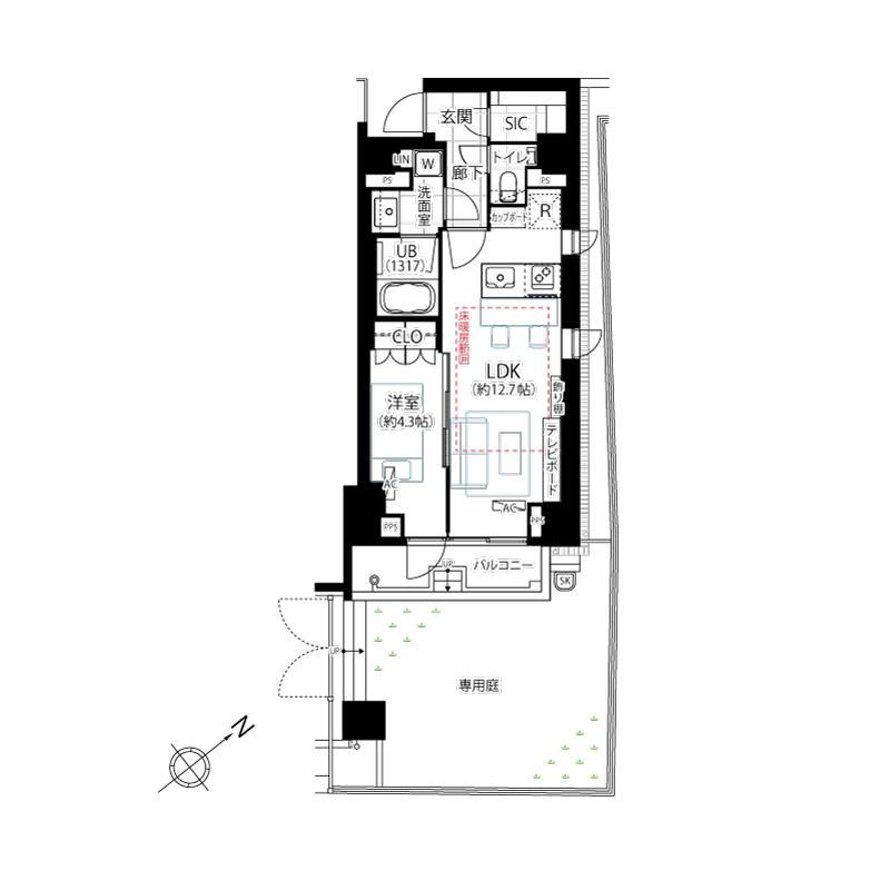 1LDK apartment in Shibuya Ward, Tokyo - Photo 1