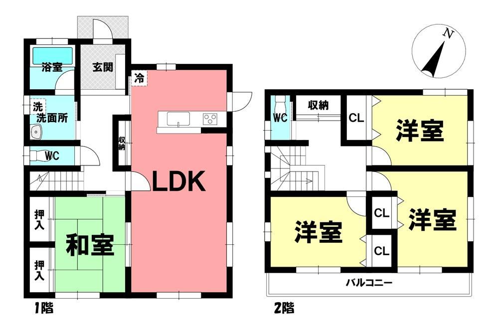 4DK house in Okazaki, Aichi - Photo 1