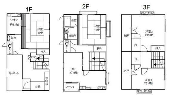 4LDK house in Sakura, Chiba - Photo 1