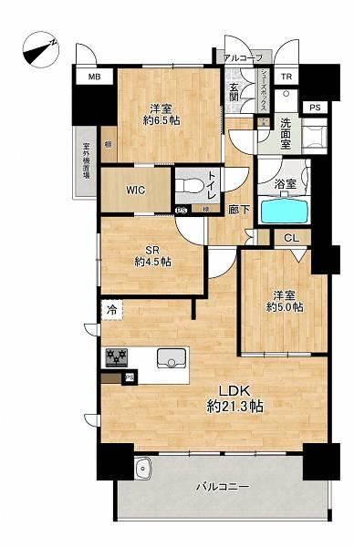 3LDK apartment in Toyota, Aichi - Photo 1