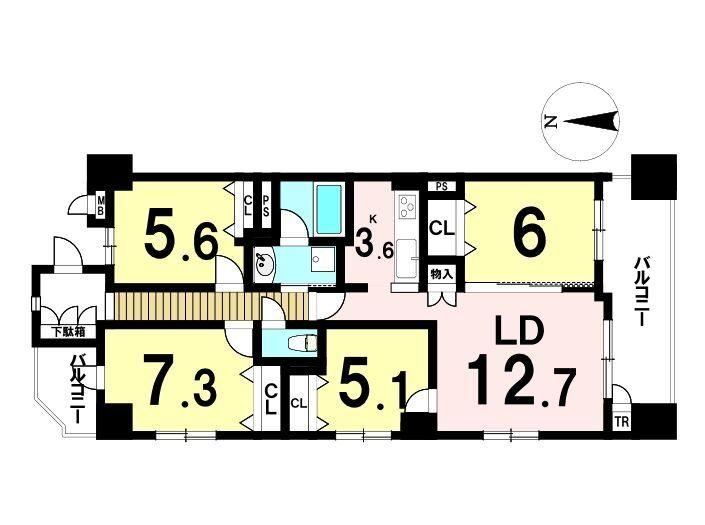 4LDK apartment in Kita Ward, Nagoya, Aichi - Photo 1