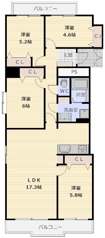 4LDK apartment in Kawanishi, Hyogo - Photo 1
