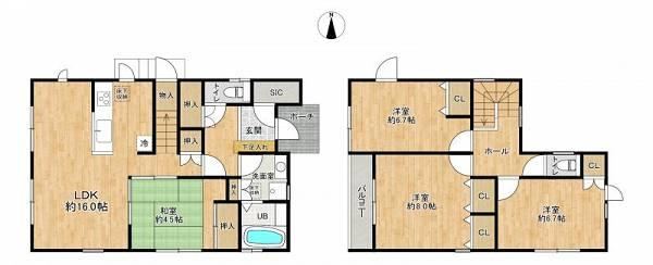 4LDK house in Nisshin, Aichi - Photo 1