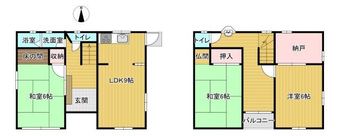 3LDK house in Toon