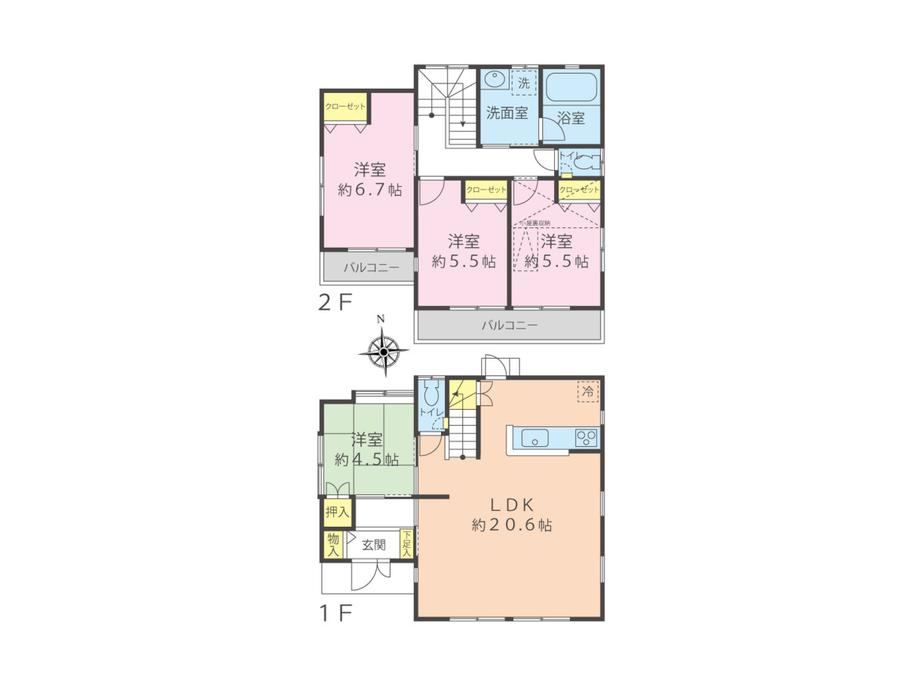 4LDK house in Hachioji, Tokyo - Photo 1