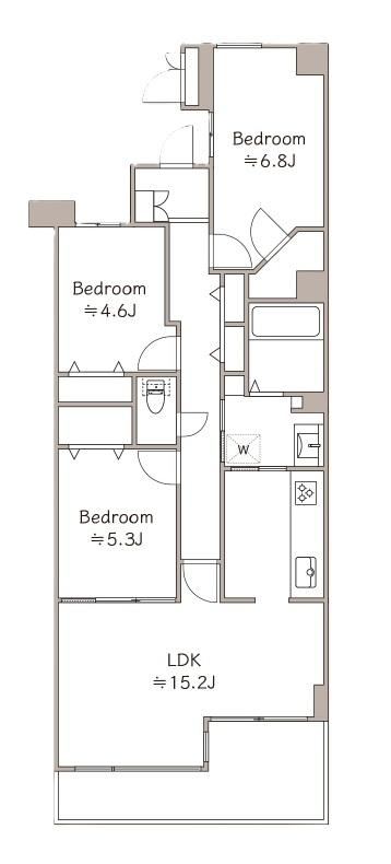 3LDK apartment in Kamakura, Kanagawa - Photo 1