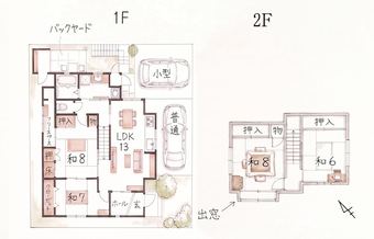 4LDK house in Moriyama
