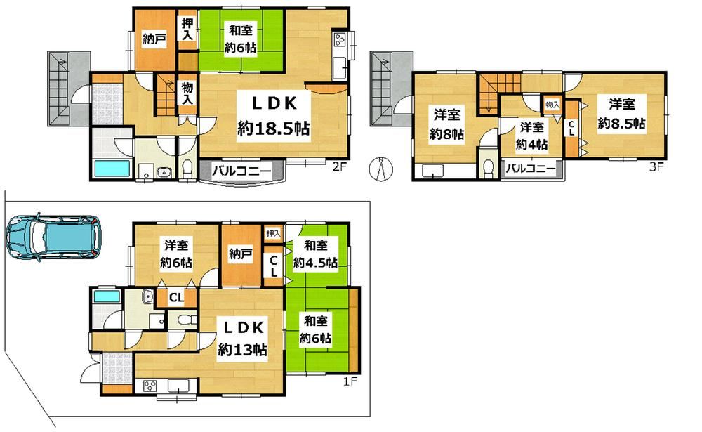 7LLDDKK+2S house in Takarazuka, Hyogo - Photo 1