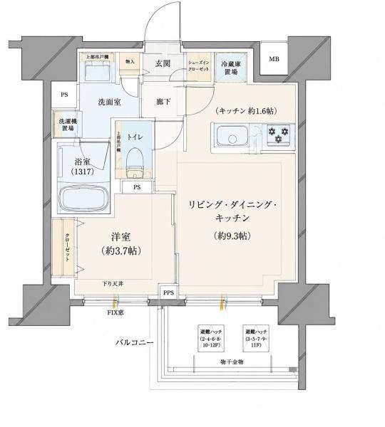 1LDK apartment in Kawagoe, Saitama - Photo 1