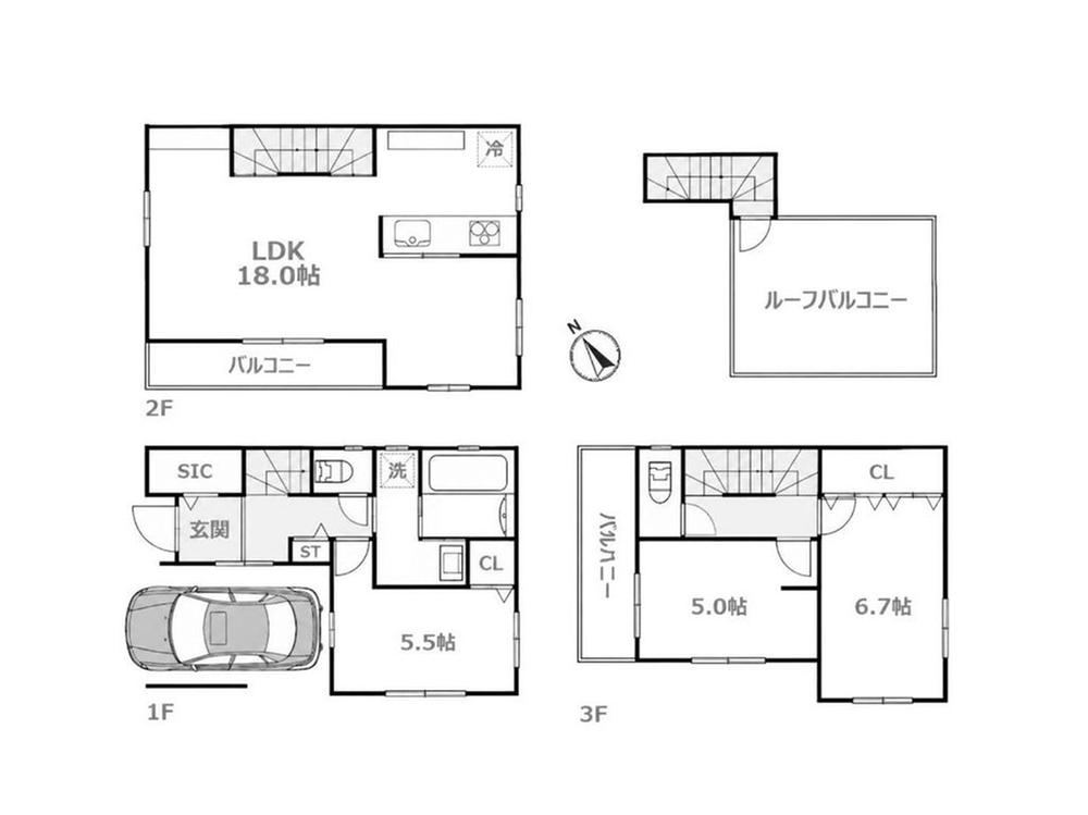 3LDK house in Toshima Ward, Tokyo - Photo 1