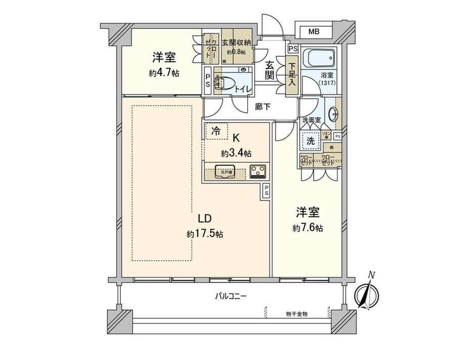 2LDK apartment in Toshima Ward, Tokyo - Photo 1