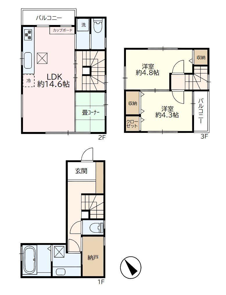 2LDK+S house in Shiki, Saitama - Photo 1