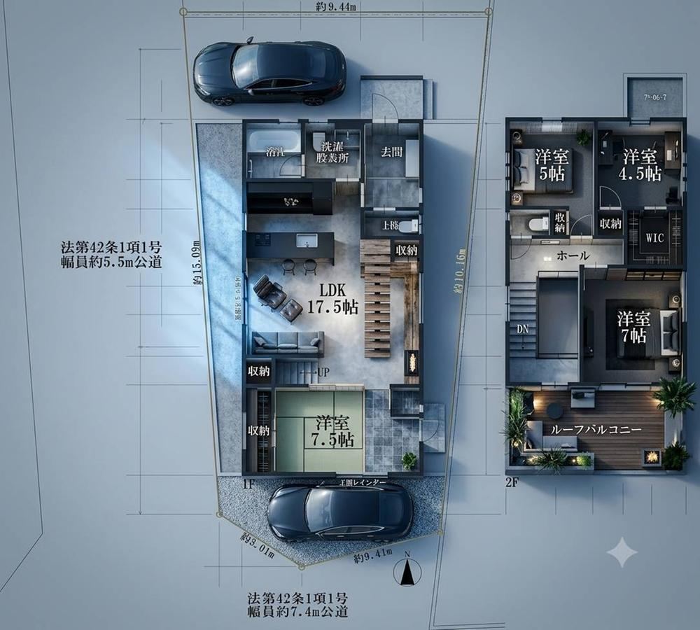 4LK house in Matsudo, Chiba - Photo 1