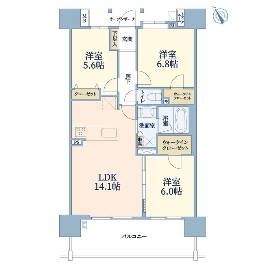 3LDK apartment in Adachi Ward, Tokyo - Photo 1