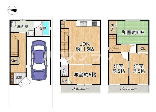 4LDK house in Neyagawa, Osaka - Photo 1