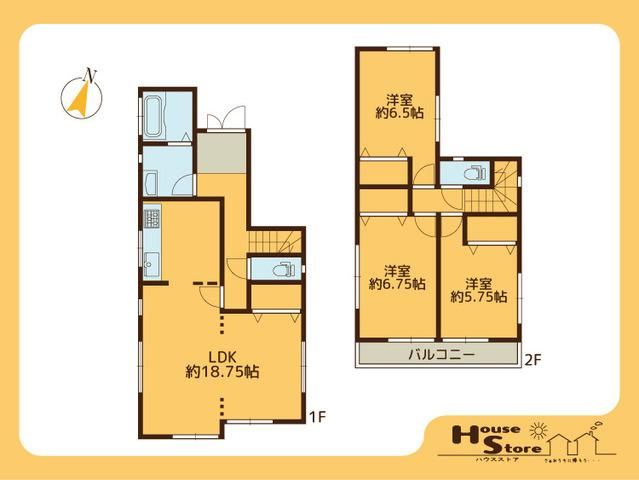 3LDK house in Kasukabe, Saitama - Photo 1