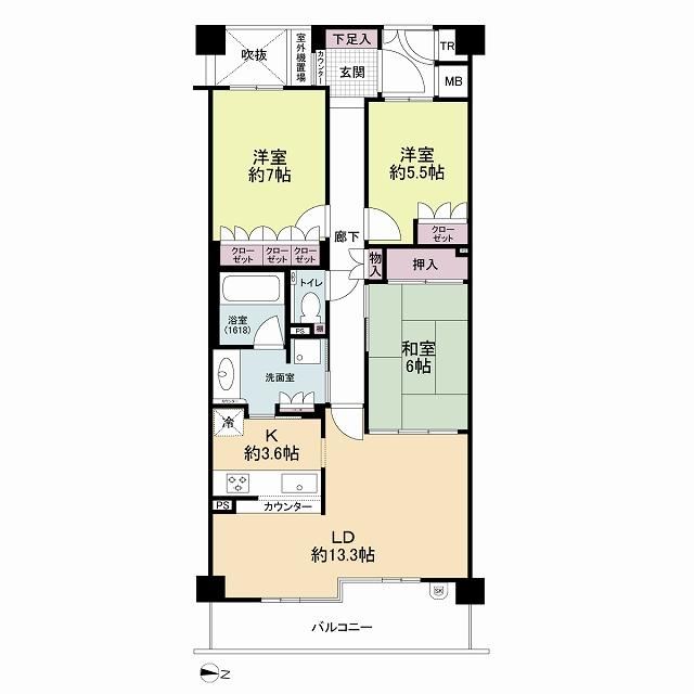 3LDK apartment in Mino, Osaka - Photo 1