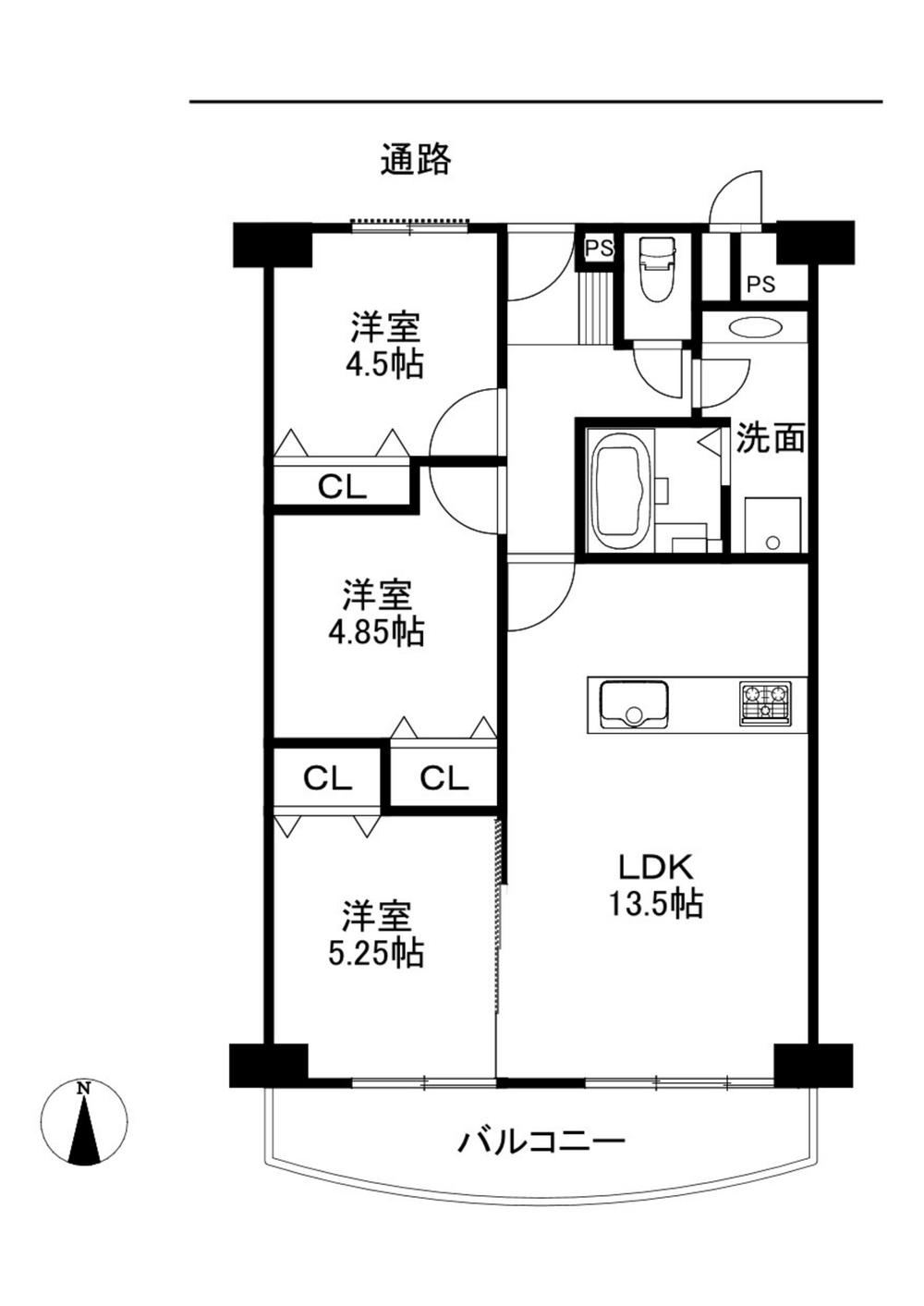 3LDK apartment in Ibaraki, Osaka - Photo 1