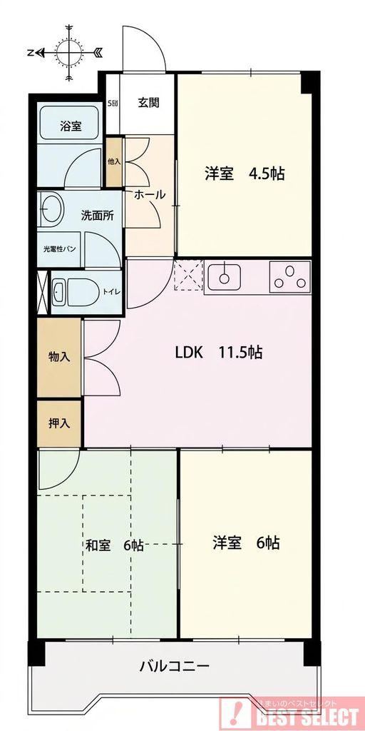 3LDK apartment in Omiya Ward, Saitama - Photo 1
