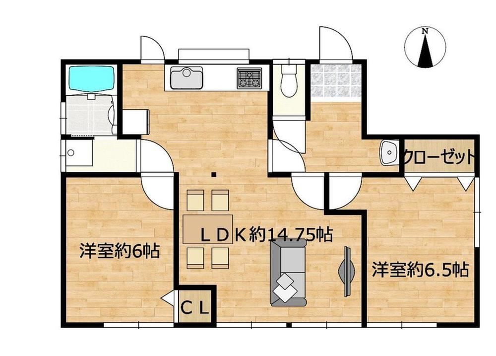 2LDK house in Toki, Gifu - Photo 1