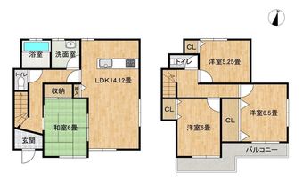 4LDK house in Hasuda