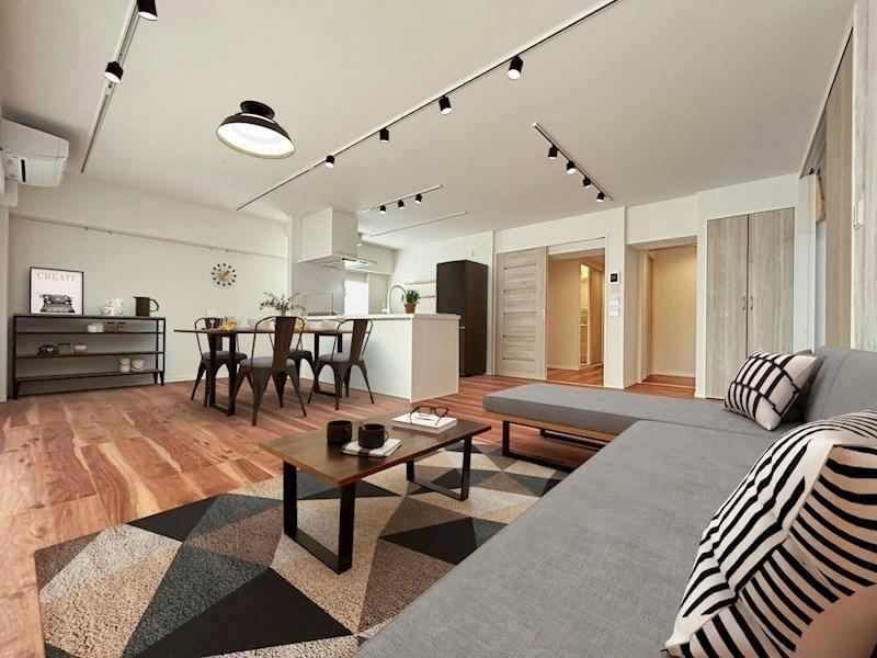 3LDK apartment in Kokuraminami Ward, Kitakyushu, Fukuoka - Photo 1