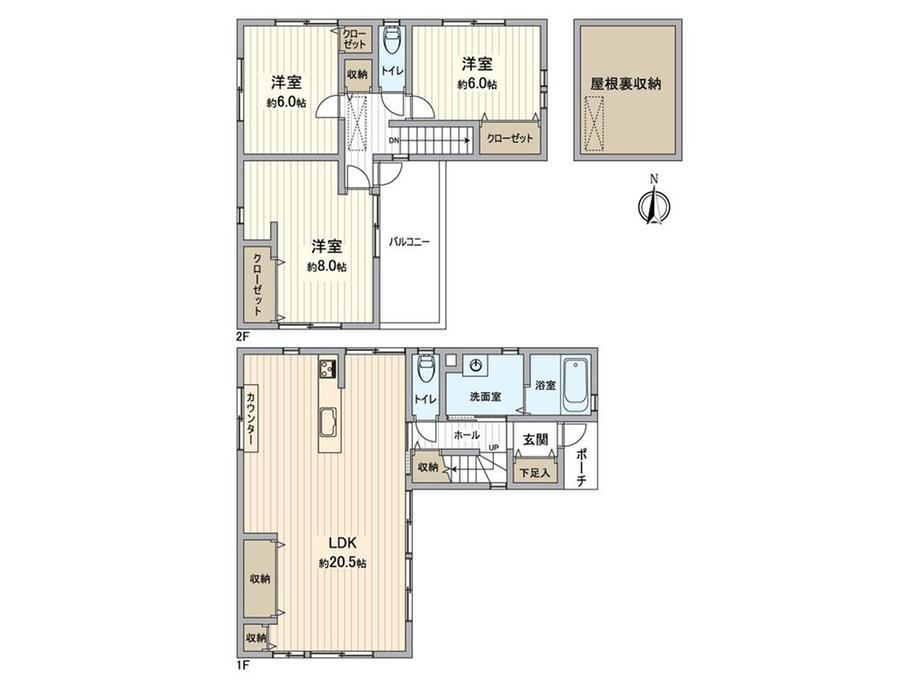 3LDK house in Kita Ward, Okayama - Photo 1