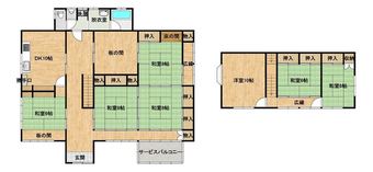 7DK+S house in Kesennuma