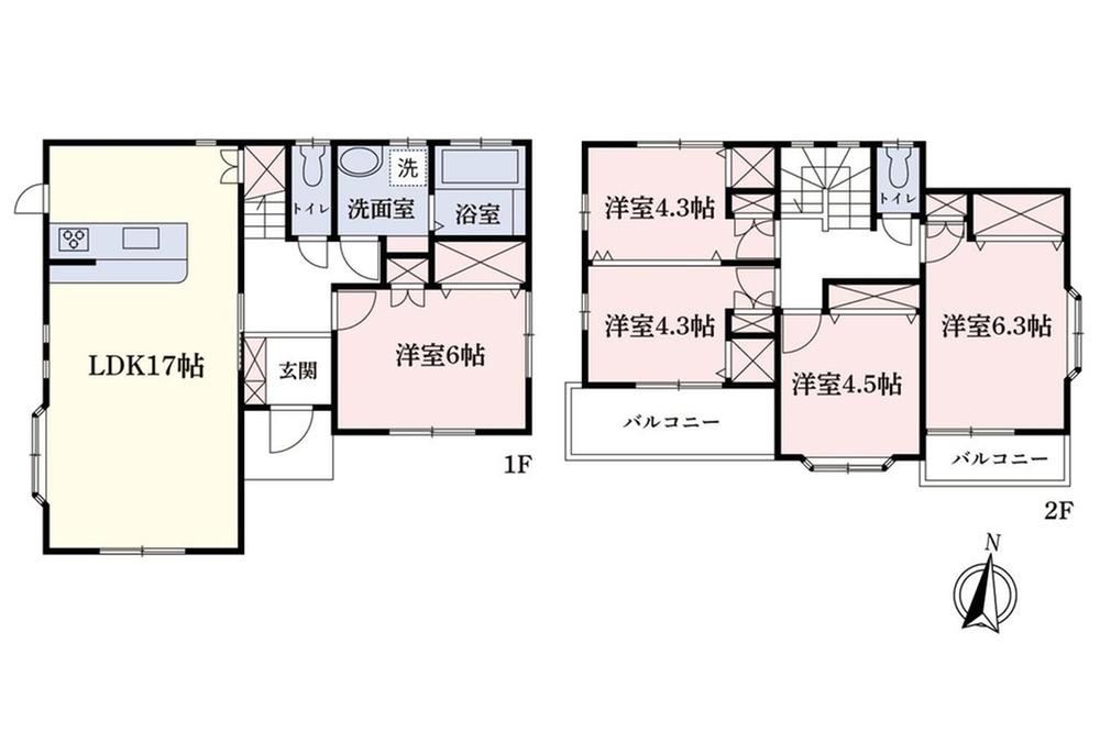 5LDK house in Hanno, Saitama - Photo 1
