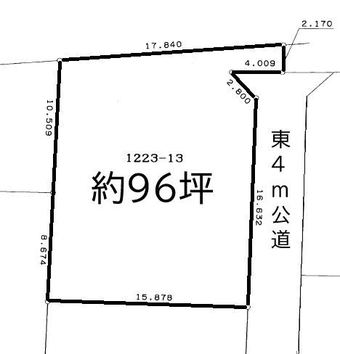 plot of land in Higashimatsuyama