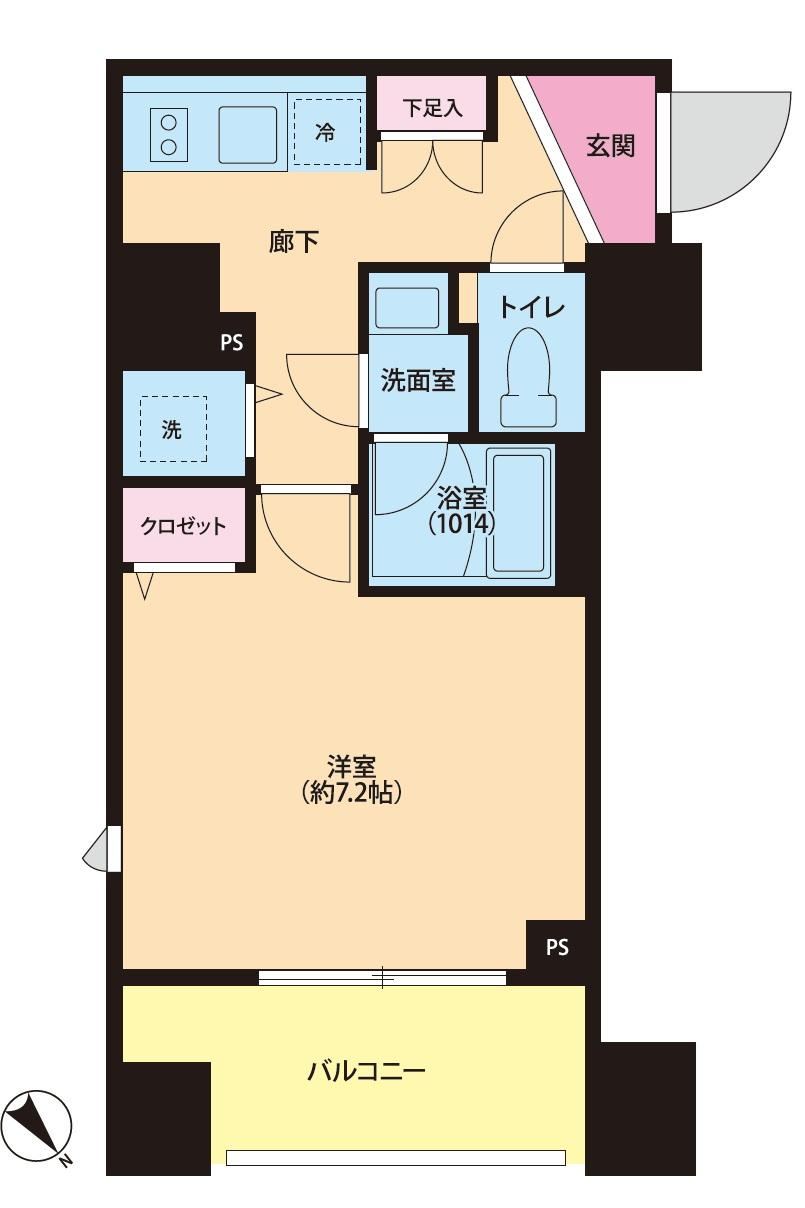 1K apartment in Kita Ward, Tokyo - Photo 1