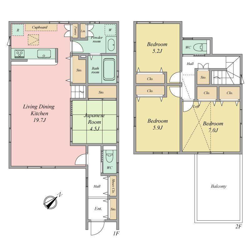 4LDK house in Nishi Ward, Kobe, Hyogo - Photo 1