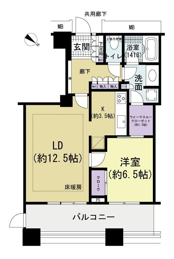 1LDK apartment in Minato Ward, Tokyo - Photo 1